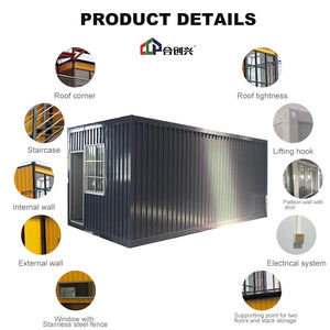 Venta al por mayor de fábrica Casa móvil de lujo de 20 pies Contenedor modificado para la venta - Product Image 3