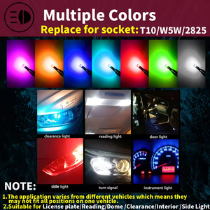 Bombillas LED <span class=keywords><strong>T10</strong></span> W5W 3030 6SMD Súper Brillantes para Interior de Coche, Luz de Lectura, Luz de Techo, Luz de Posición Lateral, Luces de Estacionamiento, Accesorios para Coche - Product Image 6