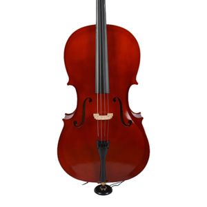 Fábrica Diretamente Por Atacado Laminado Profissional 4/4 Adulto Iniciante Natureza Violoncelo Brilhante Marrom - Product Image 2