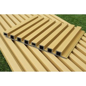 Kostenlose Probe Hochwertige wasserdichte WPC-Wand verkleidung aus Holz-Kunststoff-Verbund werkstoff WPC-Verkleidung - Product Image 1