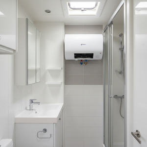 <span class=keywords><strong>Calentador</strong></span> de <span class=keywords><strong>Agua</strong></span> <span class=keywords><strong>Solar</strong></span> Eléctrico Inteligente de Alto Flujo de 60L del Fabricante Directo, Ahorro de Energía, Detección de Fugas, para Autocaravanas, Hogares y Hoteles - Product Image 4