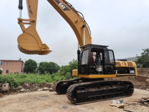 Excavadora diésel hidráulica Caterpillar 330C usada original de excelente rendimiento con cojinete de caja de cambios de componentes esenciales - Product Image 4