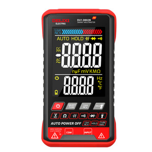 Multímetro digital eléctrico Delixi 0802b con pantalla automática de alta precisión para trabajos eléctricos - Product Image 2