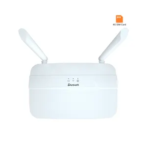 Dusun Dual Band Lte Cat4 Cpe Router Ble 5 Long Range Gateway Bluetooth 5 Wifi Gateway