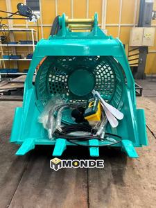 Bécher rotatif de criblage MONDE MSB02 pour mini-excavatrices de <span class=keywords><strong>4</strong></span> tonnes, traitement des sols et des matériaux paysagers - Product Image 4