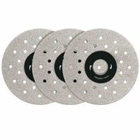Disque de coupe ultra-fin de 100 mm pour dalles de pierre, disques de coupe et de meulage diamantés brasés pour dalles de porcelaine, quartz, granit, marbre