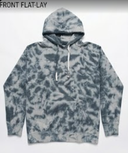 Private Label Custom Logo <b>Tie</b> Dye Oversized Hoodie | 300GSM Heavyweight Cotton Fleece Pullover | Wholesale <b>Vintage</b> Acid Wash - Product Image 4