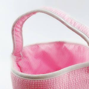 Panier de <span class=keywords><strong>Pâques</strong></span> miniature CH <span class=keywords><strong>Deco</strong></span> 102, gingham, seersucker, paniers de <span class=keywords><strong>Pâques</strong></span> pour tout-petits - Product Image 2