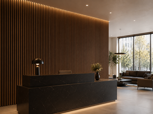 Ensemble d'échantillons de panneaux acoustiques PET, laine de bois, tissus – Référence pour projets commerciaux WYRAX - Product Image 4