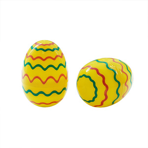 Colorido gran gigante que se puede abrir rellenable <span class=keywords><strong>Jumbo</strong></span> <span class=keywords><strong>chocolate</strong></span> plástico huevos de Pascua juguete para dulces contenedor de juguete - Product Image 1