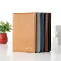 LIUSHUN Porte-documents en cuir PU format A4 avec fermeture éclair, classeur à anneaux opaque, papeterie de bureau avec logo personnalisé