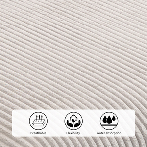 Ensemble de canapés de salon, canapés compressibles, canapé combiné beige, canapé en forme de L pour salon - Product Image 3