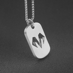 Colliers en chaîne pour chiens en gros, colliers en acier inoxydable, pendentifs Cyberpunk pour femmes et hommes, bijoux fantaisie - Product Image 5