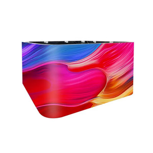 New phổ biến <span class=keywords><strong>LED</strong></span> hiển thị 250x500 mét đường cong <span class=keywords><strong>90</strong></span> độ cho thuê <span class=keywords><strong>LED</strong></span> bảng điều chỉnh liền mạch nối đường cong màn hình <span class=keywords><strong>LED</strong></span> Video tường - Product Image 2
