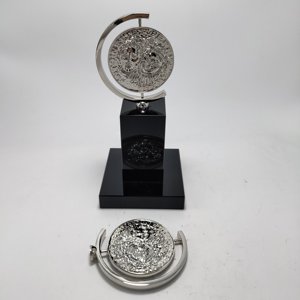 Trofeo de Metal con Alas de <span class=keywords><strong>Halcón</strong></span> y Águila Dorada de Países de Oriente Medio, Trofeo Personalizado para Estadios de Arabia Saudita y Catar - Product Image 5