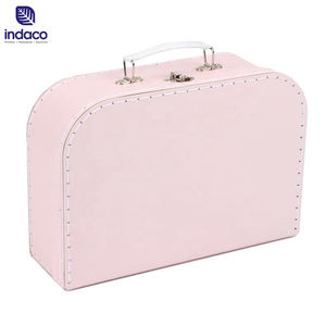 Customized Cardboard Blue Paper Candy <b>Toy</b> Suitcase Children Carton <b>Box</b> with logo Printing - Product Image 6