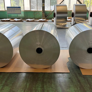 Grand stock, Ventes directes usine, Aluminium de haute qualité, Prix usine réduit, 8011 Aluminium jetable pour découpe et pliage - Product Image 5