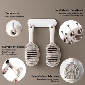 Cepillo Desmontable Voluminizador para el Cabello, Peine Antiestático para Dar Volumen, Cepillo para Peinar con Efecto Fluffy, Fácil de Limpiar, Elimina el Cabello Suelto - Product Image 4