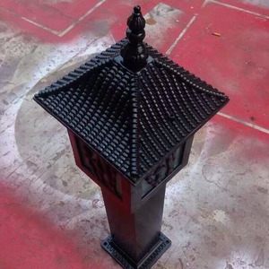 โคมไฟสวนเรดเชง รุ่นเหล็ก LED IP54 แบบกึ่งติดเพดาน สำหรับใช้งานภายนอกอาคาร - Product Image 4