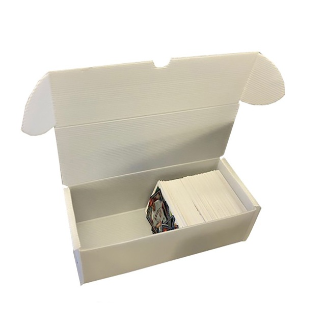 White Folding PP Plastic Sheet Box Corrugated Card Boxes Top