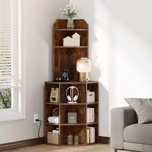 Nordic Mount Aufbewahrung modernes Bücherregal Kinder Bücherregal Lesereih Portable Trennwand Kinderzimmer Schreibtisch Büro Eiche-Buchregal - Product Image 1