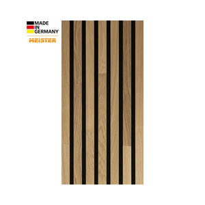 Offre exceptionnelle sur les panneaux acoustiques MEISTER Acoustic Sense Wood, panneaux insonorisants en bois avec isolation acoustique <span class=keywords><strong>efficace</strong></span>. - Product Image 1