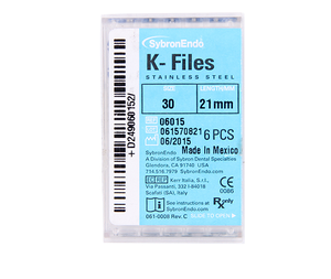 Thép không gỉ endo handfile sybroendo k tập tin - Product Image 3