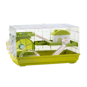 Cage pour hamster de luxe multicolore personnalisée avec pièces de rechange pour grands animaux de compagnie - Product Image 1