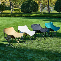 Chaise de camping pliable MEET JOY de haute qualité, portable, pour activités de plein air, avec sac de transport, pour jardin, parc, plage