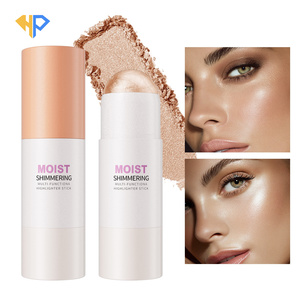 Ensemble de surligneurs personnalisés, mignons, à haute pigmentation, métalliques, pailletés, en stick, maquillage vegan, surligneur pour le visage, marque privée - Product Image 1