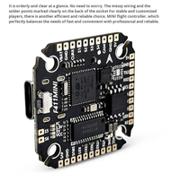 F722 Mini V2 Flight Controller Stm32f722ret6 Mpu6500 Dps310 20X20mm 5V 2.5A 9V 2.5A Bec Mendukung 6.0g untuk Drone Fpv