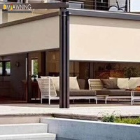 La gran ventana motorizada persianas verticales persianas toldo cremallera utilizado aluminio toldos para venta