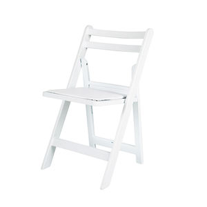 Vente en gros chaise pliante portable de haute qualité chaise <span class=keywords><strong>Wimbledon</strong></span> en plastique pour événement de mariage chaise pliante en résine blanche jardin d'événement - Product Image 3