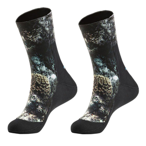 Chaussettes de plongée en néoprène DIVESTAR personnalisées, vente chaude, 3 mm, 5 mm, 7 mm, imperméables, camouflage pour la plage, la natation, les sports nautiques - Product Image 5