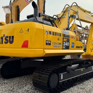 Excavatrice d'occasion Komatsu PC240 PC200 PC220 d'origine japonaise, excavatrice d'occasion Komatsu PC240 de 24 tonnes, excavatrice de taille moyenne - Product Image 1