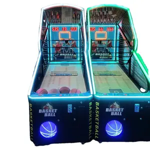 Harga terbaik koin dioperasikan mewah pencahayaan mesin basket mesin permainan Arcade untuk Hiburan Pusat Permainan untuk dijual