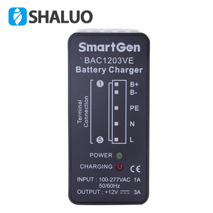 Chargeur de batterie mural automatique Shaluo Smartgen BAC1203VE 12V 3A pour batteries au plomb à charge flottante - Product Image 5