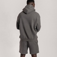 Ensemble sweat-shirt et short unisexe personnalisé en coton pour homme, idéal pour l'été et le jogging