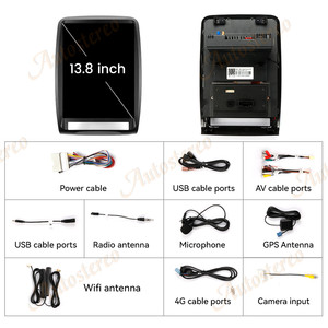 Autoradio Android 13 da 13,8 Pollici per Dodge Durango 2011 2013 2016 2020 con Carplay, GPS, Navigazione, Lettore Multimediale e Unità di Controllo - Product Image 3