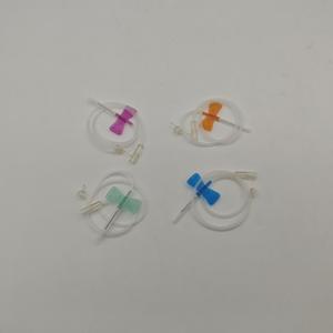 Lancetas de Doble Ala de Boca Recta de 21G 22G 23G 25G para Juego de Venas del Cuero Cabelludo, Producto de Ciencia Médica para Exportación Transfronteriza - Product Image 1