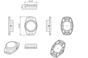 Etiqueta de Material UWB Industrial Ai-Thinker Ai-T21, Etiqueta Duradera para Rastreo de Activos para Gestión de Inventario de Almacenes IP67 - Product Image 6