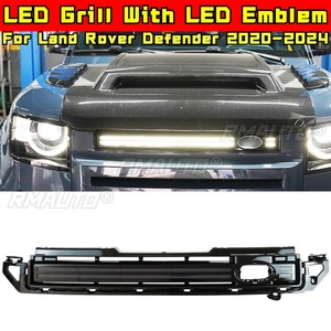 Accesorios Exteriores para Land Rover Defender 2020-2024, Parrilla Delantera con LED y Emblema LED, Kit de Carrocería - Product Image 2