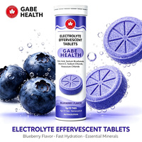 Comprimés effervescents électrolytiques en gros 5 en 1 Vitamine C Sodium Hydratation Énergie Sportive Récupération Antioxydant OEM