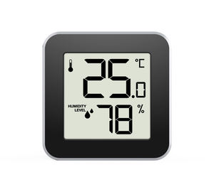 مقياس حرارة رقمي بشاشة LCD درجة حرارة داخلية إلكترونيًا سطح المكتب لاسلكي - Product Image 1