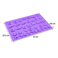 Hot Sale Mini Silikon arabische Buchstaben Alphabet Nummer Form