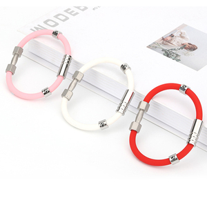 Браслет силиконовый из нержавеющей стали - Product Image 3