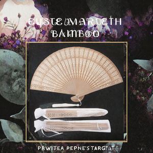 Abanico Plegable de Madera Ecológico Personalizado, Clásico, Tallado en Bambú, para Bodas, Cumpleaños, Fiestas, Decoración Pintada para Bebés, Manualidades - Product Image 3