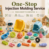 Fabricant de pièces de jouets en plastique OEM, composants d'équipements éducatifs, engrenages, connecteurs structurels, moulage par injection personnalisé