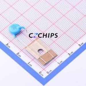 ตัวเก็บประจุแบบปลอดภัย DCF222M34Y5UQ6UP7A0 แบบ Through Hole (THT), ระยะขา P=7.5 มม. 2.2nF 20% 250V/400V X1, Y2 - Product Image 1