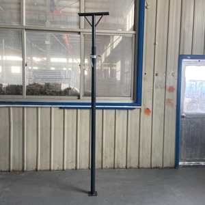 Poteaux de support en acier Étai télescopique pour sous-sol Étai de sol en acier réglable - Product Image 4